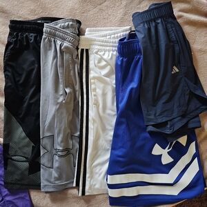 Adidas & U A Short Bundle ( 5 ) Pairs